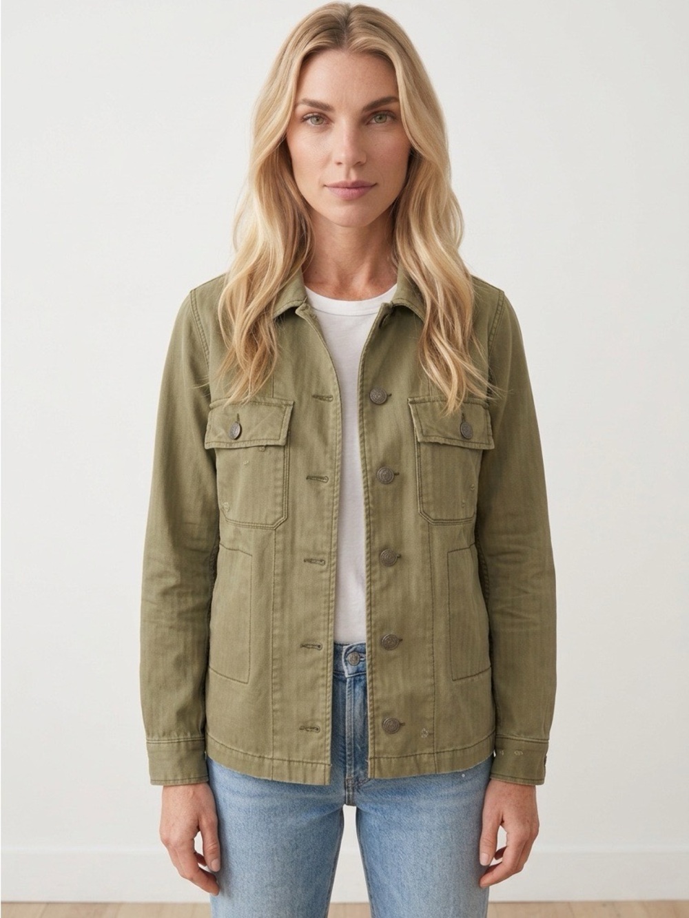 Vintage American Eagle Outfitters Y2K Distressed Jacket Size Small